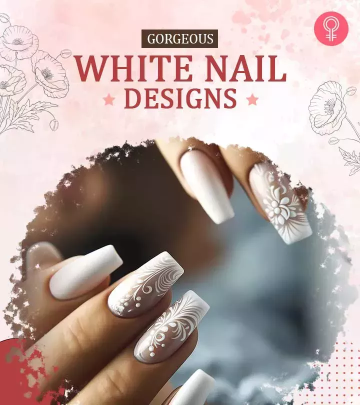 50+ Magníficos diseños de uñas blancas para todas las ocasiones